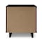 Manhattan Comfort Granville Nightstand 1.0 in Black NS-5002 - alternate 4